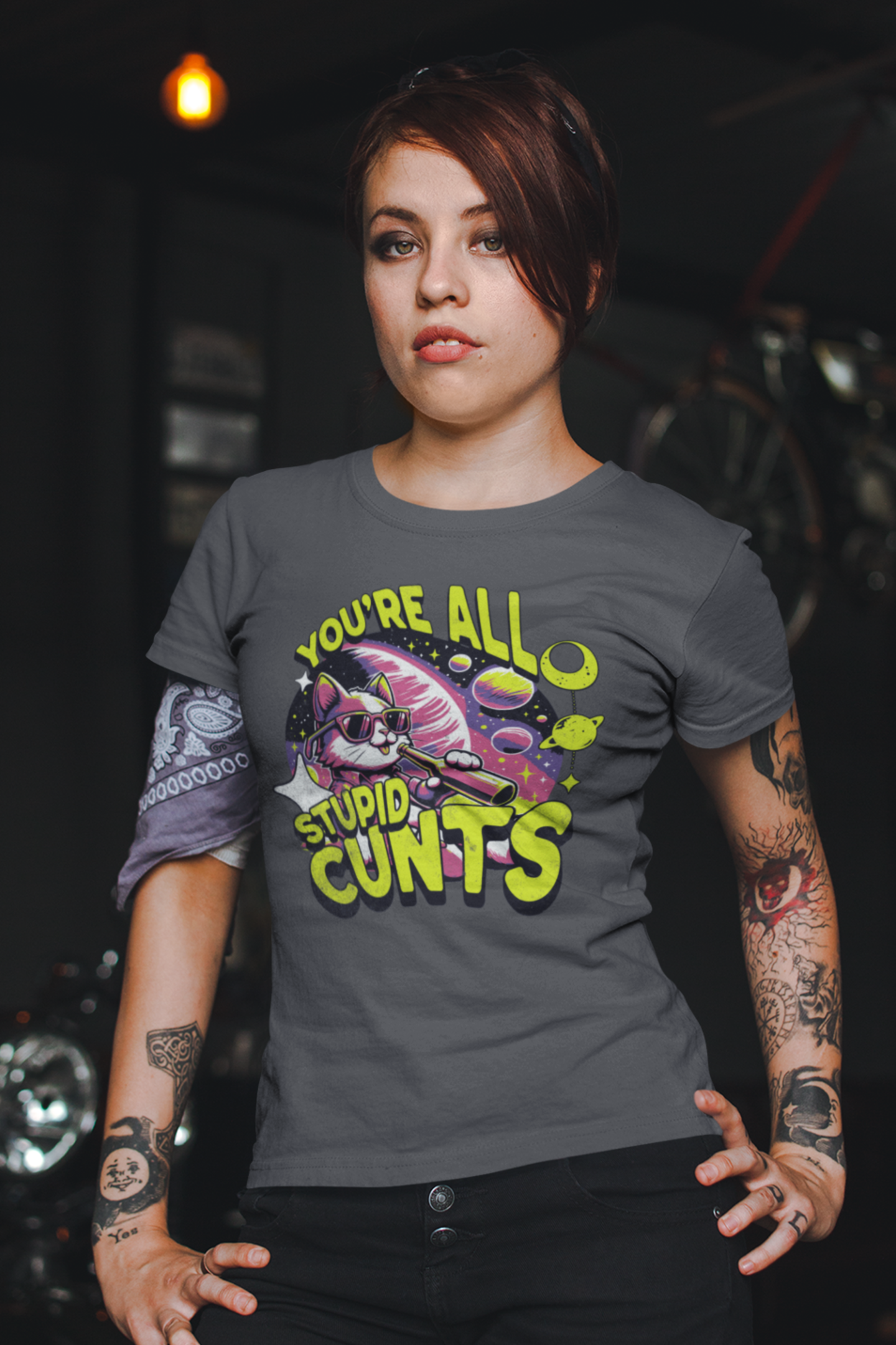 You're All Stupid Cunts