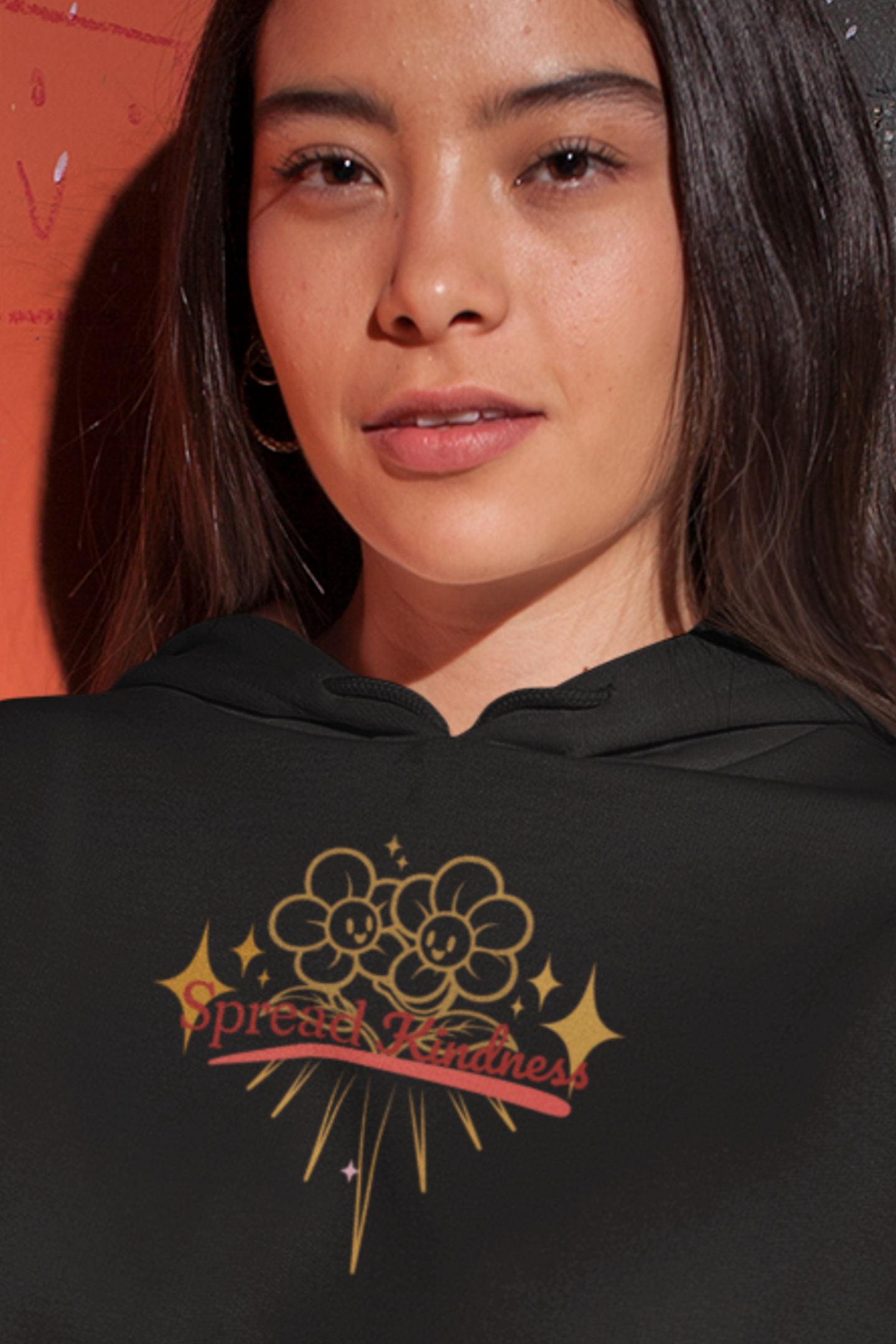 Being a Dick Doesn't Make Yours Bigger Crop Hoodie